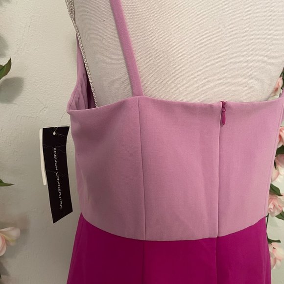 NWT Color Block Whisper Dress French Connection - Picture 6 of 6